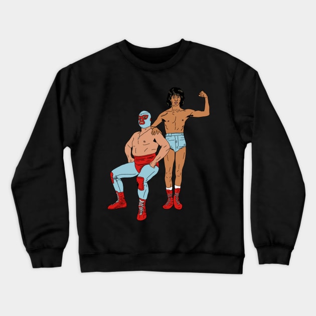 Nacho Libre Crewneck Sweatshirt by Oralepinz 